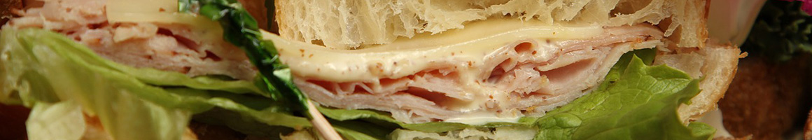 Eating Sandwich at Hot Bagels restaurant in Clinton, NJ.